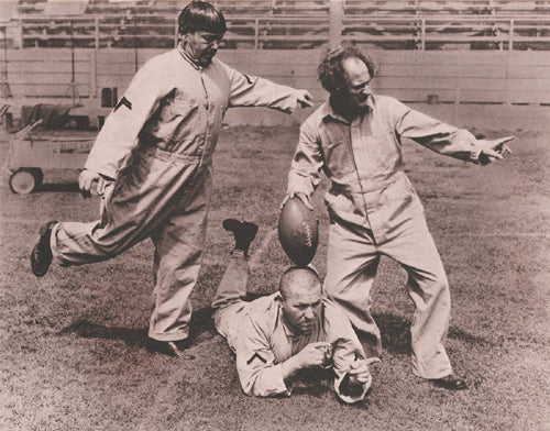 Framed Art The Three Stooges: Football 11 x 14