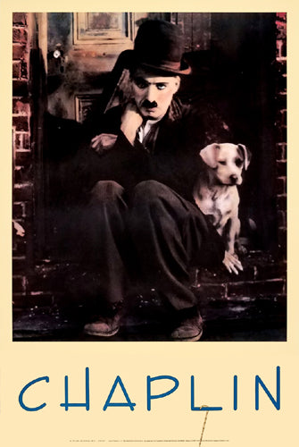 Framed Art Charlie Chaplin 36 x 24