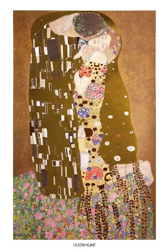 The Kiss by Gustav Klimt | 36 ½ x 24 3/8 Fine Art Print