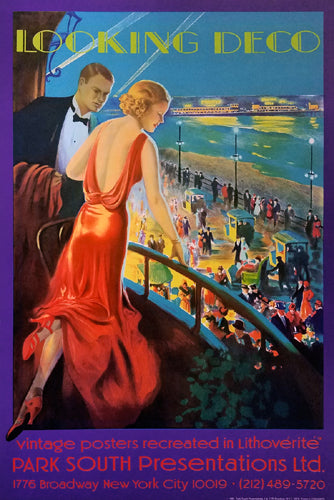 Framed Art Looking Deco by Edward Mason Eggleston | 29 x 19 ¼