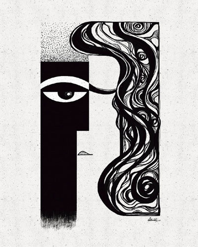 Framed Art Divergence by Ishita Banerjee | 27 x 22