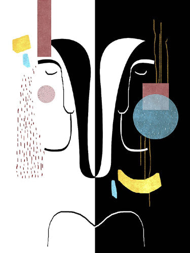 Framed Art Mirror Image by Ishita Banerjee | 26 x 20