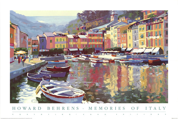 Framed Art Memories of Italy by Howard Behrens | 24 x 36