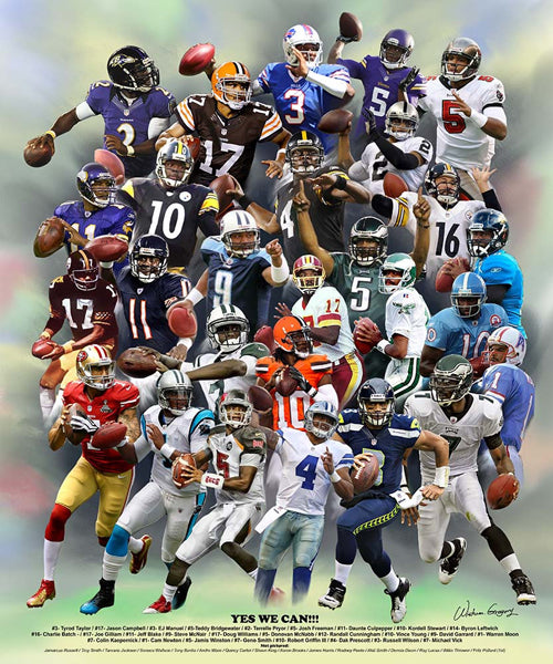 Yes We Can! by Wishum Gregory | 11 x 8 ½ Fine Art Print