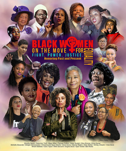 Framed Art Black Women on the Move for Equality by Wishum Gregory