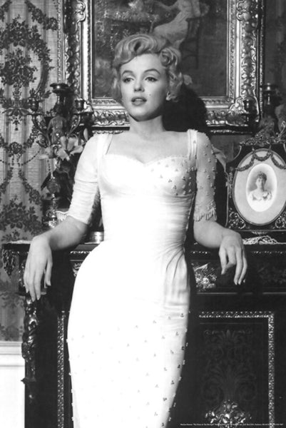 Framed Art Marilyn Monroe: White Dress (The Prince & the Showgirl) 