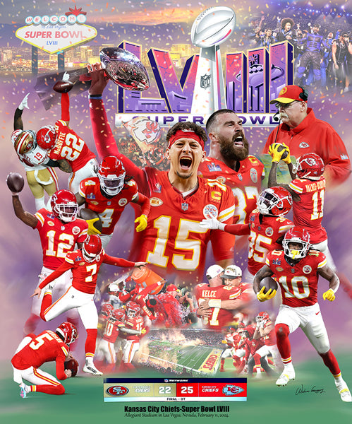Kansas City Chiefs: Super Bowl LVII by Wishum Gregory