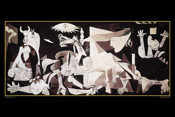 Framed Art Guernica by Pablo Picasso | 24 x 36