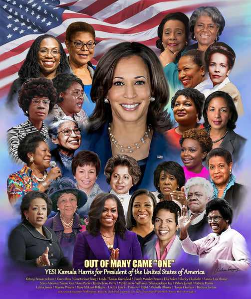 Out of Many Came “One”: Kamala Harris for President by Wishum Gregory