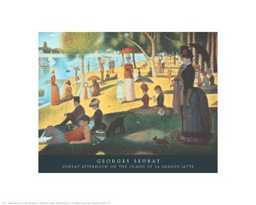 Sunday Afternoon on the Island of La Grande Jatte by Georges Seurat