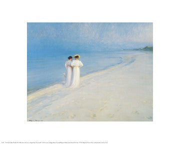 Summer Afternoon on Skagen Beach by Peter Severin Kroyer