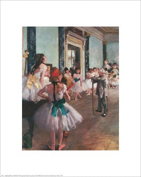 The Dancing Class by Edgar Degas | 20 x 16 Fine Art Print