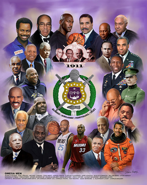 Omega Men by Wishum Gregory | 24 x 20 Fine Art Print