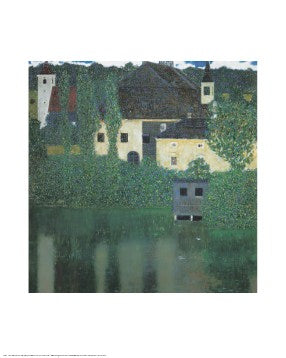 Unterach Manor on the Attersee Lake by Gustav Klimt