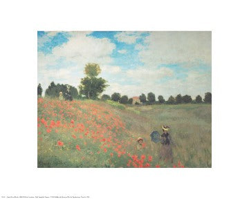 Les Coquelicots by Claude Monet | 16 x 20 Fine Art Print
