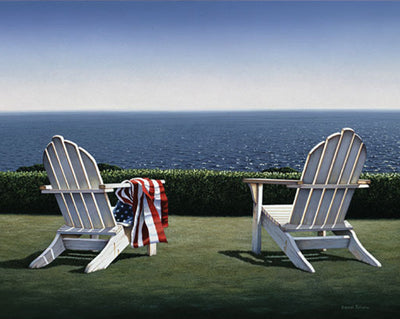 Spring House View by Daniel Pollera | 24 x 30 Fine Art Print