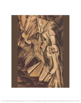 Nude Descending a Staircase, No. 2 by Marcel Duchamp