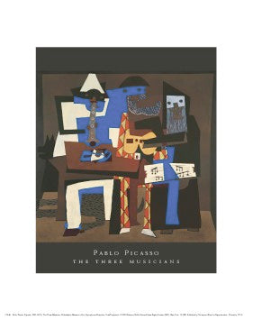 The Three Musicians by Pablo Picasso | 14 x 11 Fine Art Print