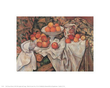 Apples and Oranges by Paul Cezanne | 8 x 10 Fine Art Print