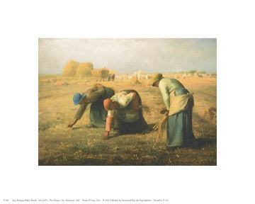 The Gleaners by Jean-Francois Millet | 8 x 10 Fine Art Print