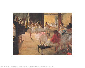 Ballet School by Edgar Degas | 8 x 10 Fine Art Print