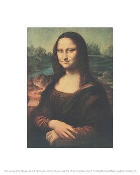 Mona Lisa by Leonardo da Vinci | 10 x 8 Fine Art Print