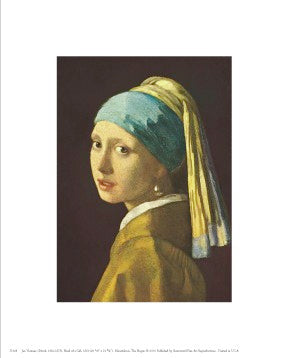 Girl with the Pearl Earring by Johannes Vermeer | 10 x 8 Fine Art Print