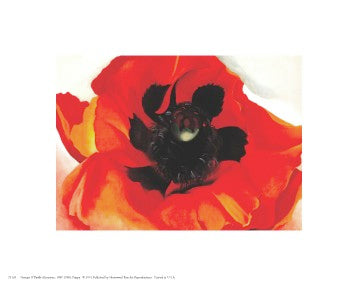 Poppy by Georgia O'Keeffe | 8 x 10 Fine Art Print