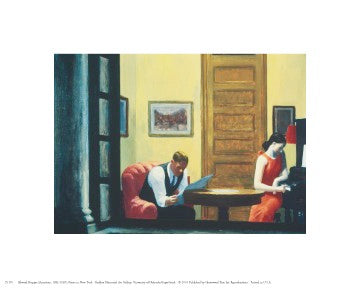 Room in New York by Edward Hopper | 8 x 10 Fine Art Print