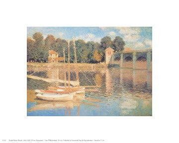 Il Pont d'Argenteuil by Claude Monet | 8 x 10 Fine Art Print