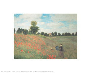 Les Coquelicots by Claude Monet | 8 x 10 Fine Art Print