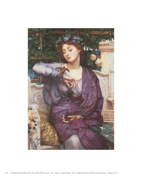 Libra and Her Sparrow, 1907 by Edward John Poynter | 10 x 8 Fine Art Print