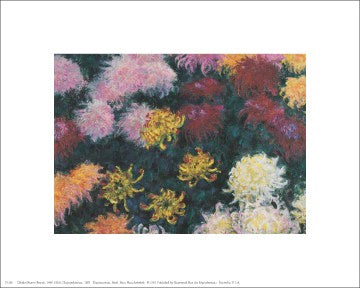 Chrysanthemum, 1897 by Claude Monet | 8 x 10 Fine Art Print