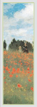 Field of Poppies (Detail) by Claude Monet | 39 3/8 x 13 3/4 Fine Art Print