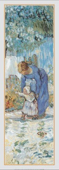 First Steps (Detail) by Vincent van Gogh | 39 3/8 x 13 3/4 Fine Art Print