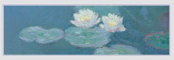 Nympheas Effet du Soir (Detail) by Claude Monet | 13 3/4 x 39 3/8 A