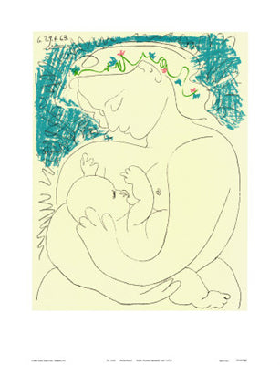 Motherhood by Pablo Picasso | 26 x 20 Fine Art Print