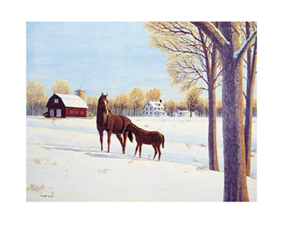 Framed Art Mollie's Colt by R. William Couch | 23 x 28