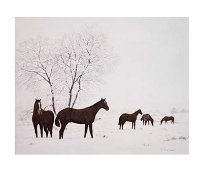 Framed Art Crisp Glen by R. William Couch | 22 x 26 1/4