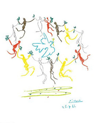 La Ronde by Pablo Picasso | 26 x 20 Fine Art Print