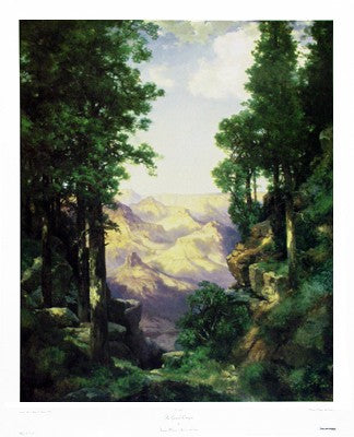 Framed Art The Grand Canyon by Thomas Moran | 26 x 32