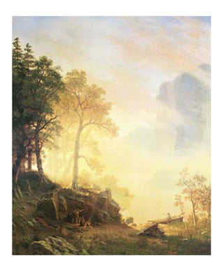 Framed Art Mered River in Yosemite by Albert Bierstadt | 35 x 28