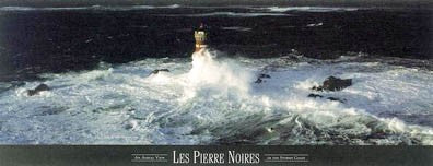 Les Pierre Noires by Yann Arthus-Bertrand | 14 x 36 Fine Art Print
