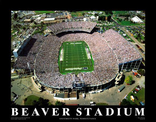 Beaver Stadium - Penn State, University Park, Pennsylvania by Mike 