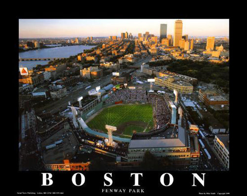 Boston, Massachusetts - Fenway Park by Mike Smith | 22 x 28 Fine Art Print