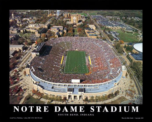 Notre Dame Stadium, South Bend, Indiana by Mike Smith