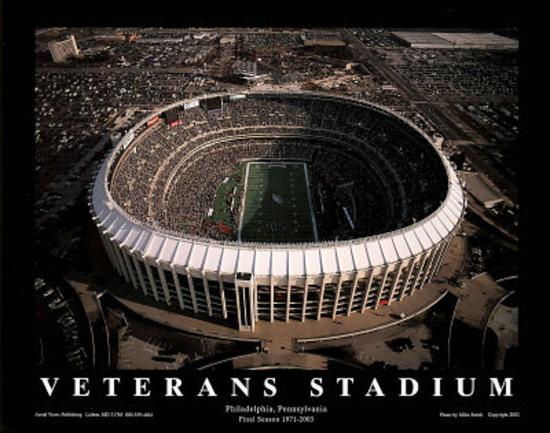 Veterans Stadium - Philadelphia, Pennsylvania (Eagles) by Mike Smith