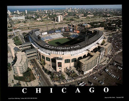 Chicago, Illinois - White Sox at U.S. Cellular Field by Mike Smith