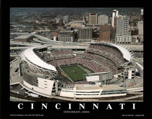 Cincinnati, Ohio - Bengals at Paul Brown Stadium by Brad Geller