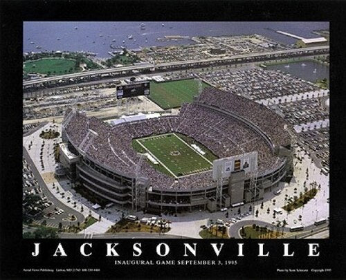 Jacksonville, Florida - Jaguars 1st Game, 1995 by Scott Schwartz